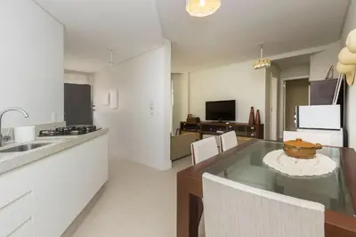 A planta de Boulevard 111B - Excelente apartamento em condomínio de luxo no centro de Bombinhas - Piscina - Jacuzzi - Academia - Portaria 24h.