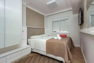 A planta de Varandas do Atlântico 302-B – Apartamento de Alto Padrão com Vista Panorâmica para o Mar em Bombas.