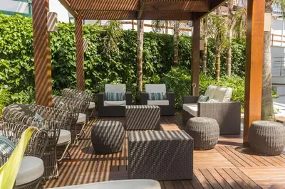 A planta de Varandas do Atlântico 301-B – Apartamento de Alto Padrão com Vista Panorâmica para o Mar em Bombas.