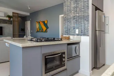 A planta de Punta Blu 102-3 – Apartamento de alto padrão em Condomínio Exclusivo, Quadra poliesportiva - Piscina - Portaria 24h.