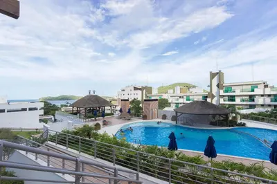 A planta de Punta Blu 102-3 – Apartamento de alto padrão em Condomínio Exclusivo, Quadra poliesportiva - Piscina - Portaria 24h.
