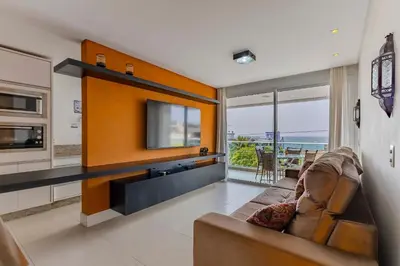 A cozinha ou kitchenette de Boulevard -Condomínio com Piscina e Jacuzzi