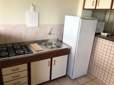 A cozinha ou kitchenette de Hotel Residencial Itapema