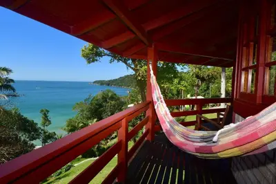 Paisagem natural perto da casa de férias