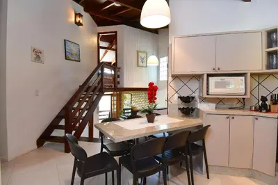 A cozinha ou kitchenette de BANGALÔ CASA GRANDE - EXCLUSIVIDADE, CONFORTO E PRIVACIDADE.
