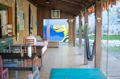 A planta de HOSTEL BARRA BAR
