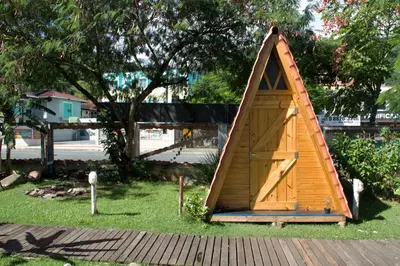 A planta de HOSTEL BARRA BAR