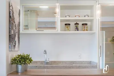 Uma casa de banho em Kremer Residence: Apartamento 301