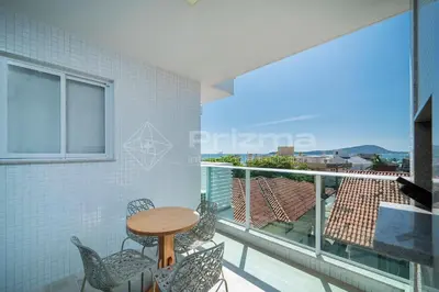 Uma varanda ou terraço em Varandas 303 A · Luxuoso Apartamento em Condomínio de Alto Padrão frente mar