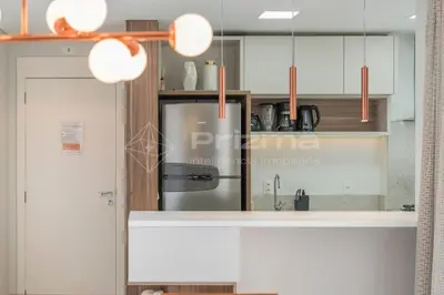 A cozinha ou kitchenette de Varandas 303 A · Luxuoso Apartamento em Condomínio de Alto Padrão frente mar