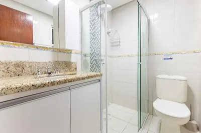 A planta de Apartamento a Poucos Passos da Praia da Conceição