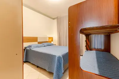 A planta de Apartamento a Poucos Passos da Praia da Conceição