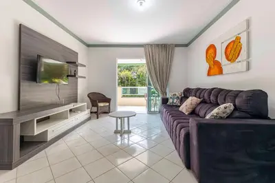 A planta de Apartamento a Poucos Passos da Praia da Conceição