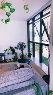 Uma cama ou camas num quarto em Luxuoso apartamento com vista mar em Itapema SC