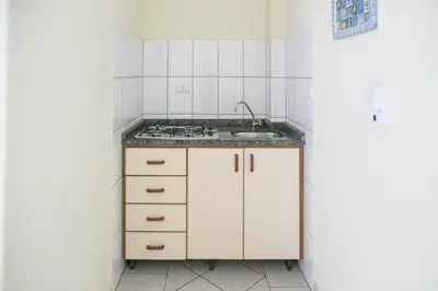A planta de Bombinhas Praia Apart Hotel - Unidade rua Corrupião