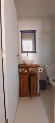A planta de Lindo Estúdio- GAROUPA Aconchegante apto Bombinhas
