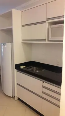 A cozinha ou kitchenette de Edificio Vila Toscana