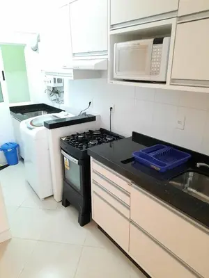 A cozinha ou kitchenette de Edificio Vila Toscana
