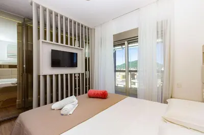 A planta de Punta Blu 301-5 - Cobertura Vista a Mar - Hidromassagem Privativa - Condomínio Luxo - Piscina - Quadra poliesportiva - Portaria 24h