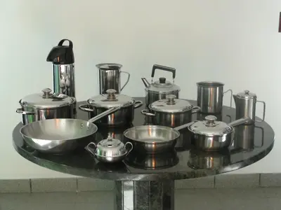 Comodidades para chá e café em PRAIA DE 4 ILHAS Apartamento 2 Quartos a 50M da Praia