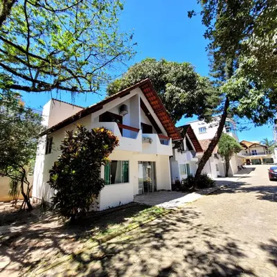 O edifício onde a casa de férias está situado