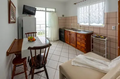 A cozinha ou kitchenette de Pousada Canto das Pedras