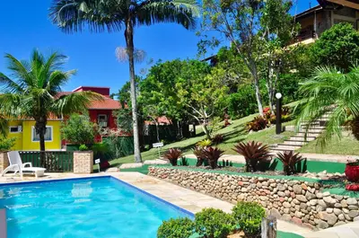 A piscina em ou perto de Pousada Albacora