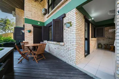Uma varanda ou terraço em Pousada Albacora