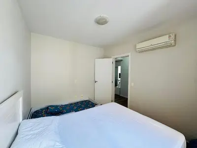 A planta de Residencial Larissa - Apartamento aconchegante na Praia de Palmas, a apenas 500 metros da praia.