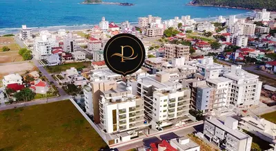 Uma vista geral de Governador Celso Ramos ou a vista da cidade a partir do apartamento