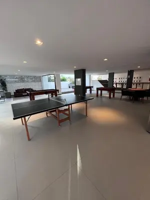 Uma área de estar em Cobertura Velejar em Condomínio Clube - com Área de Lazer