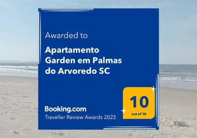 A planta de Apartamento Garden em Palmas do Arvoredo SC