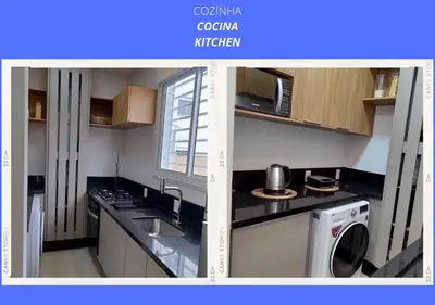 A planta de Apartamento Garden em Palmas do Arvoredo SC