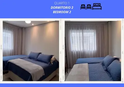 A planta de Apartamento Garden em Palmas do Arvoredo SC