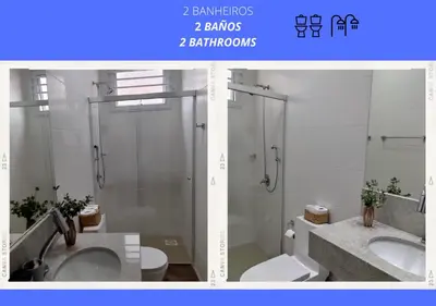 A planta de Apartamento Garden em Palmas do Arvoredo SC