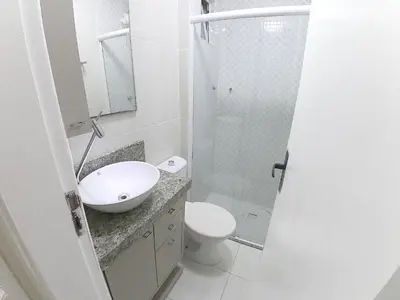 A planta de 124 - Apartamento 3 dormitórios condomínio fechado