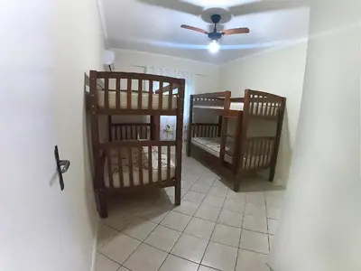 A planta de 124 - Apartamento 3 dormitórios condomínio fechado