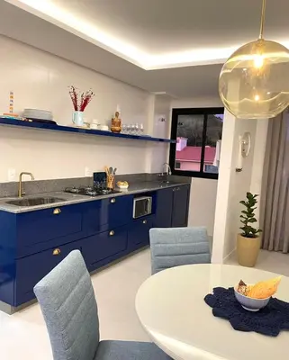 A cozinha ou kitchenette de Conchas de Palmas