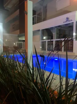 A piscina em ou perto de Apartamento praia de Palmas/SC