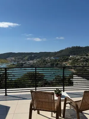 Paisagem natural perto da casa de férias