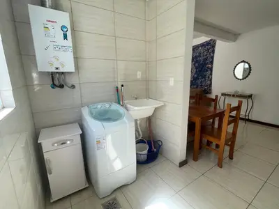 Uma casa de banho em Apartamento na Praia de Palmas