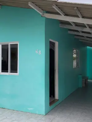 A planta de casa praia em bombinhas