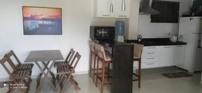 A cozinha ou kitchenette de Bombinhas Summer Beach - Apto 303