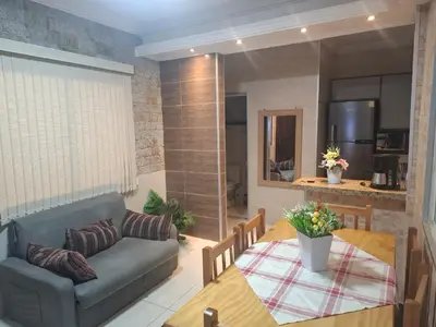 Uma área de estar em Casa 2 Encanto dos Mares