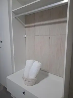 Uma cama ou camas num quarto em Casa 2 Encanto dos Mares
