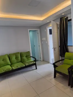 Uma área de estar em Casa com piscina em Balneário Camboriú