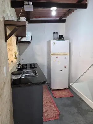 A cozinha ou kitchenette de Casa com piscina em Balneário Camboriú