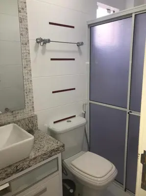Uma casa de banho em Edificio Frankfurt