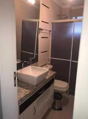 Uma casa de banho em Edificio Frankfurt