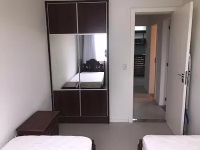 Uma cama ou camas num quarto em Edificio Frankfurt